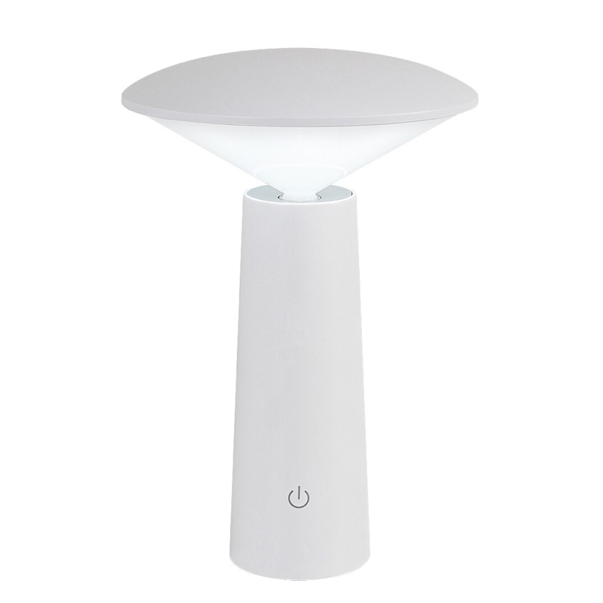 Rabalux - Candeeiro de mesa tátil LED com regulação POLPERRO LED/3W/3,7V 1200mAh branco