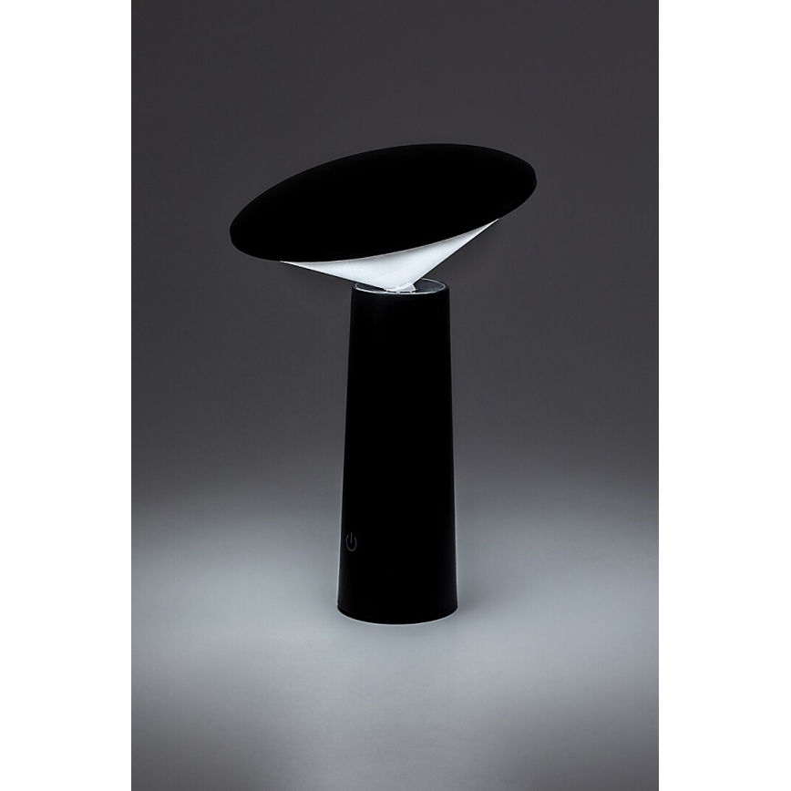 Rabalux - Candeeiro de mesa tátil LED com regulação POLPERRO LED/3W/3,7V 1200mAh preto