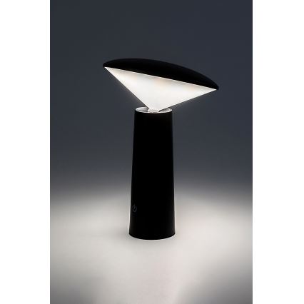 Rabalux - Candeeiro de mesa tátil LED com regulação POLPERRO LED/3W/3,7V 1200mAh preto