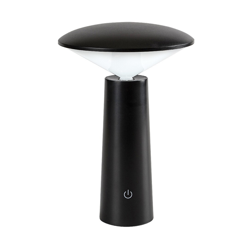 Rabalux - Candeeiro de mesa tátil LED com regulação POLPERRO LED/3W/3,7V 1200mAh preto