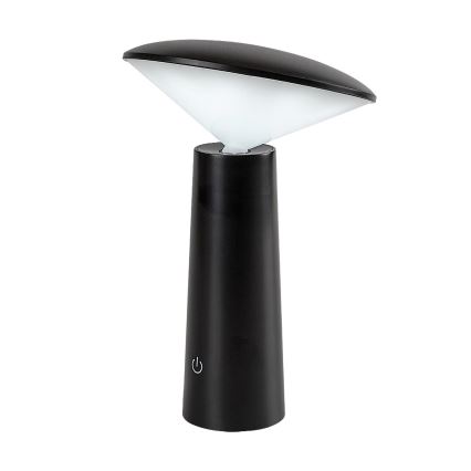 Rabalux - Candeeiro de mesa tátil LED com regulação POLPERRO LED/3W/3,7V 1200mAh preto