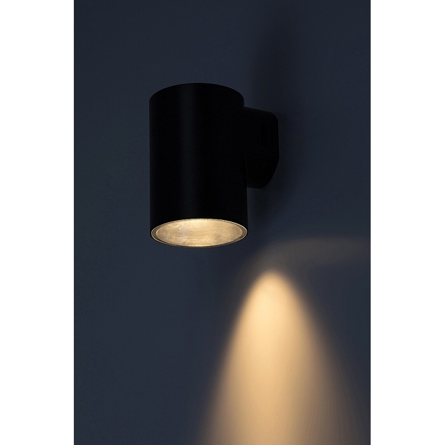 Rabalux - Iluminação de parede exterior LED LED/9W/230V 2700/4000/6500K IP65 preto