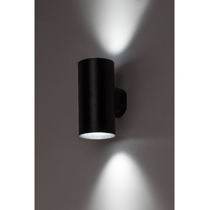Rabalux - Iluminação de parede exterior LED LED/18W/230V 2700/4000/6500K IP65 preto