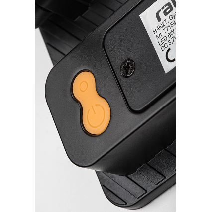 Rabalux - Refletor Solar LED com sensor LED/6W/3,7V 3000/4000/6500K IP65 2200 mAh