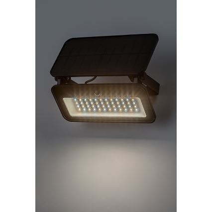 Rabalux - Refletor Solar LED com sensor LED/8W/3,7V 3000/4000/6500K IP65 2600 mAh