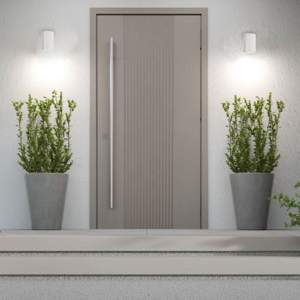 Rabalux - Iluminação de parede exterior LED LED/9W/230V 2700/4000/6500K IP65 branco