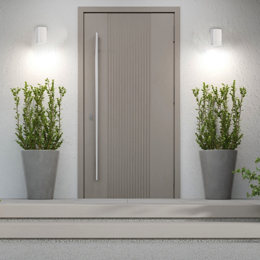 Rabalux - Iluminação de parede exterior LED LED/9W/230V 2700/4000/6500K IP65 branco