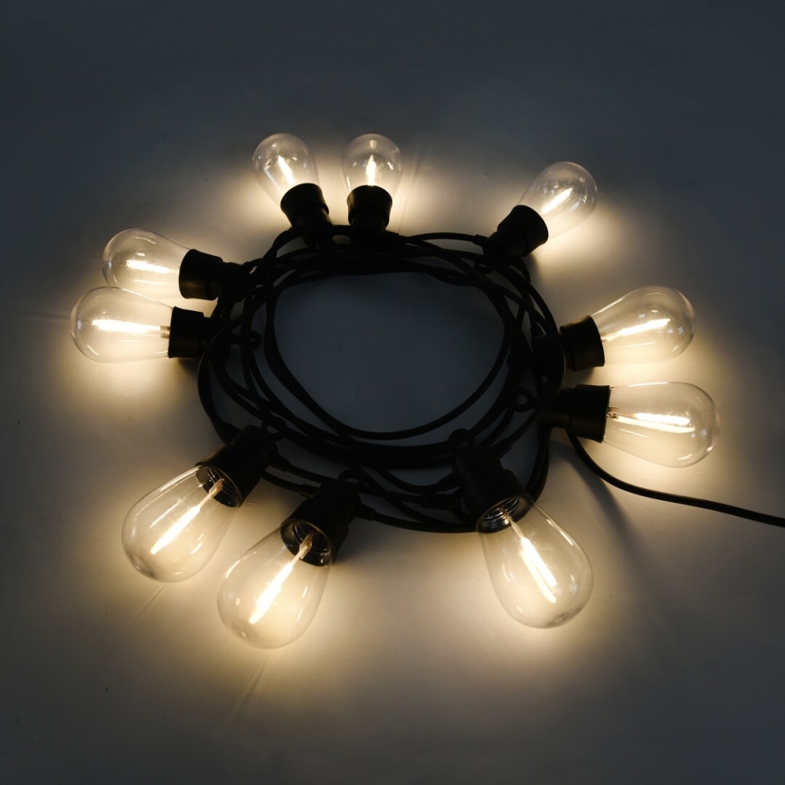 Rabalux - Corrente solar LED LED/3,6W/3,7V 6,5 m 1200mAh IP44