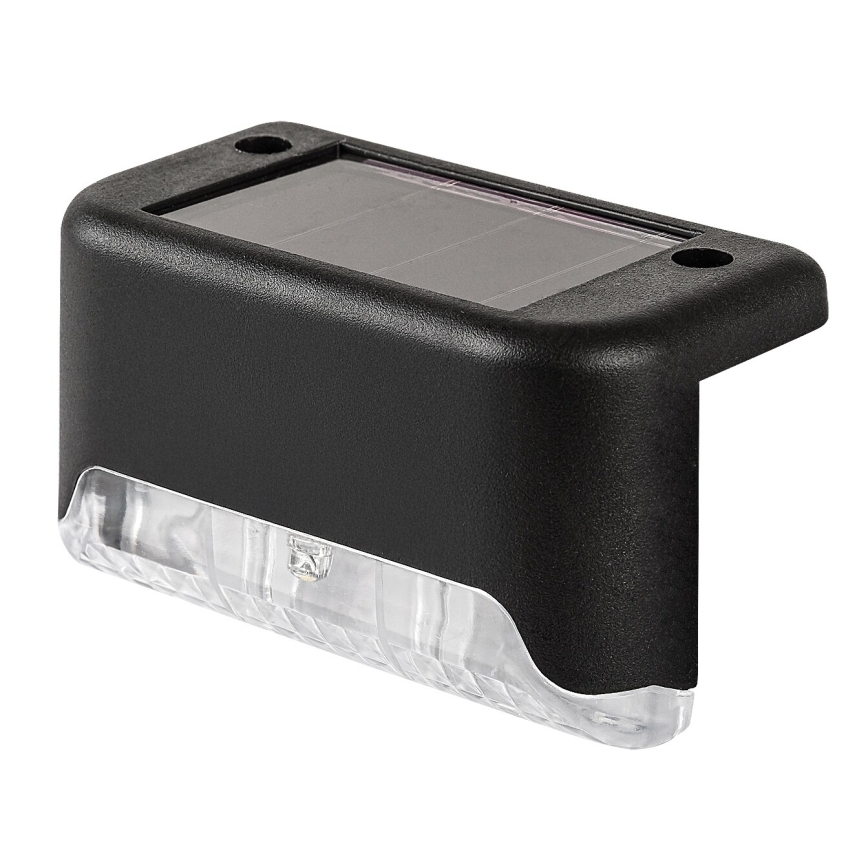 Rabalux - Conjunto de 4 apliques de parede solares LED com sensor de crepúsculo LED/0,06W/1,2V 300 mAh IP44