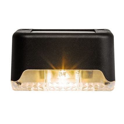 Rabalux - Conjunto de 4 apliques de parede solares LED com sensor de crepúsculo LED/0,06W/1,2V 300 mAh IP44