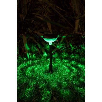 Rabalux - Luminária Solar LED RGB LED/0,1W/1,2V 600mAh IP44