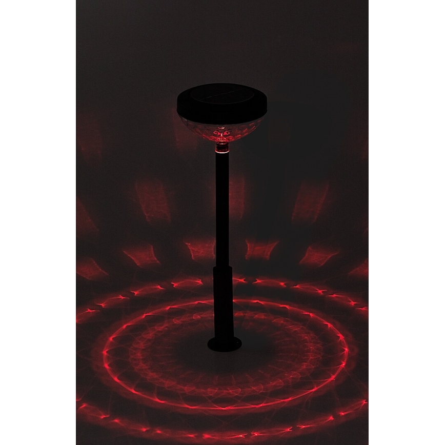 Rabalux - Luminária Solar LED RGB LED/0,1W/1,2V 600mAh IP44