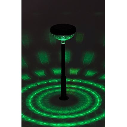 Rabalux - Luminária Solar LED RGB LED/0,1W/1,2V 600mAh IP44