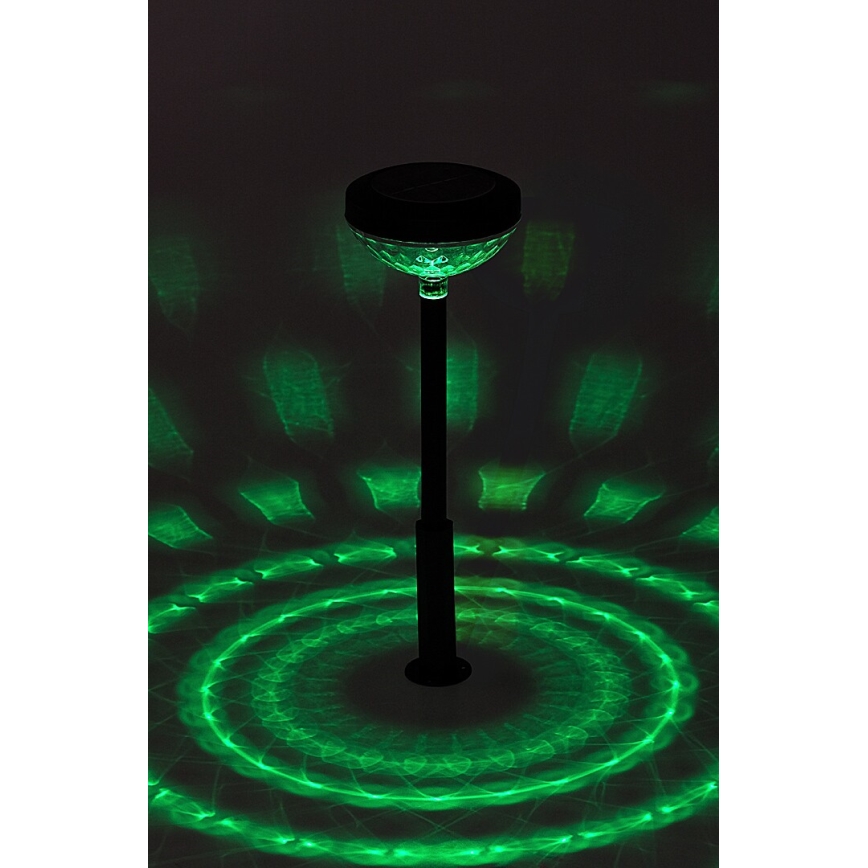 Rabalux - Luminária Solar LED RGB LED/0,1W/1,2V 600mAh IP44