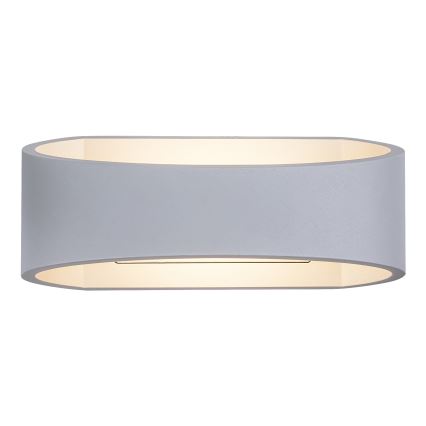 Rabalux - Aplique de parede LED para exterior, 9 W, 230 V, IP54, branco