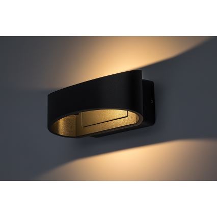 Rabalux - Aplique de parede exterior LED/9W/230V IP54 antracite