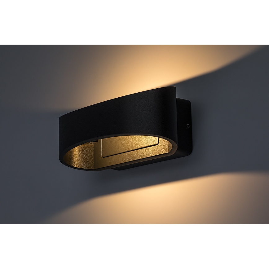 Rabalux - Aplique de parede exterior LED/9W/230V IP54 antracite