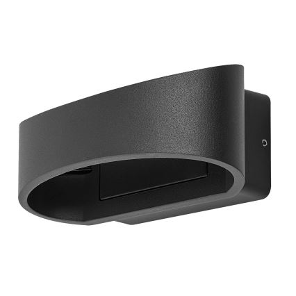 Rabalux - Aplique de parede exterior LED/9W/230V IP54 antracite