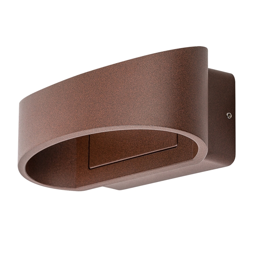 Rabalux - Aplique de parede exterior LED/9W/230V IP54 castanho