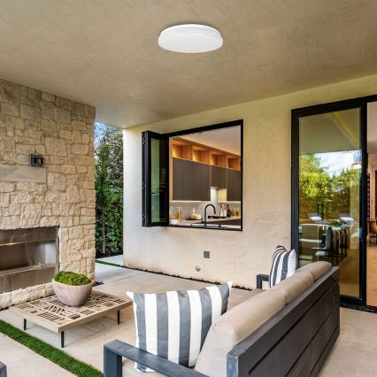 Rabalux - Candeeiro de tecto LED para casa de banho LED/18W/230V 3000/4000/6000K IP44 Ø 28,5 cm