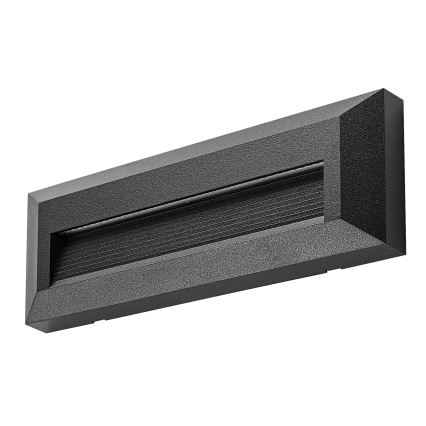 Rabalux - Aplique de parede LED para exterior LED/6W/230V IP65 preto
