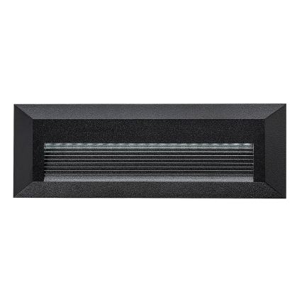 Rabalux - Aplique de parede LED para exterior LED/6W/230V IP65 preto