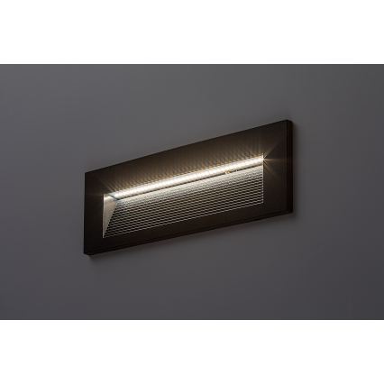 Rabalux - Aplique LED de parede para exterior LED/6W/230V IP65 preto