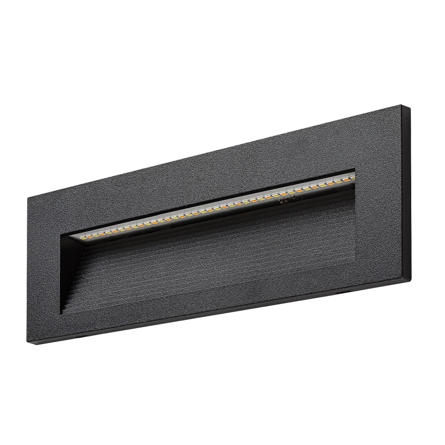 Rabalux - Aplique LED de parede para exterior LED/6W/230V IP65 preto