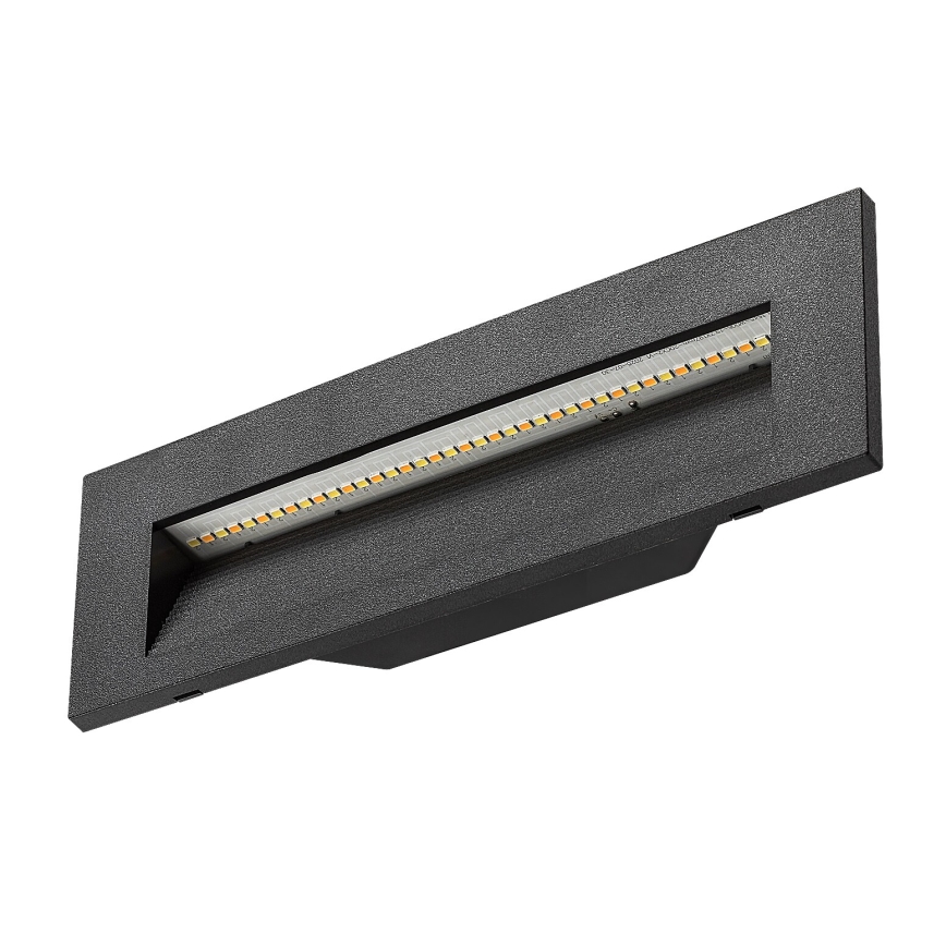 Rabalux - Aplique LED de parede para exterior LED/6W/230V IP65 preto
