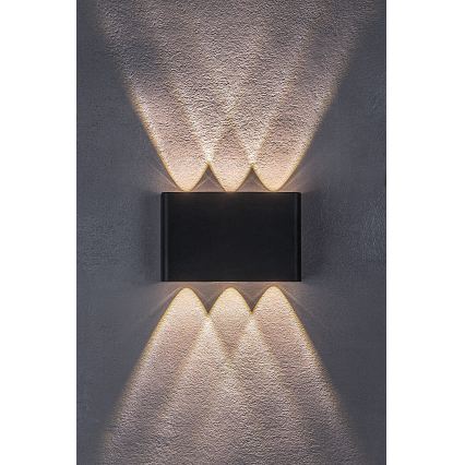Rabalux - Aplique LED de parede para exterior 5W/230V 2000/2700/4000K IP65