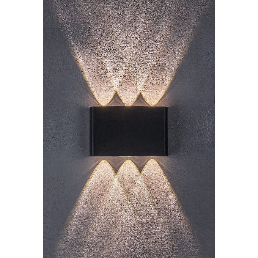Rabalux - Aplique LED de parede para exterior 5W/230V 2000/2700/4000K IP65