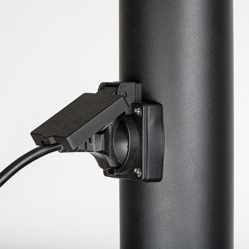 Rabalux - Candeeiro exterior com tomada 1xE27/25W/230V IP44
