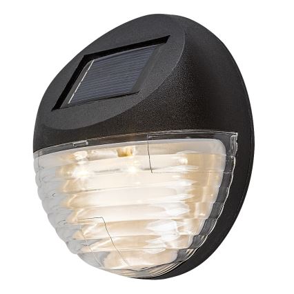 Rabalux - Pack 2x LED Aplique de parede solar LED/0,06W/1,2V 300 mAh IP44