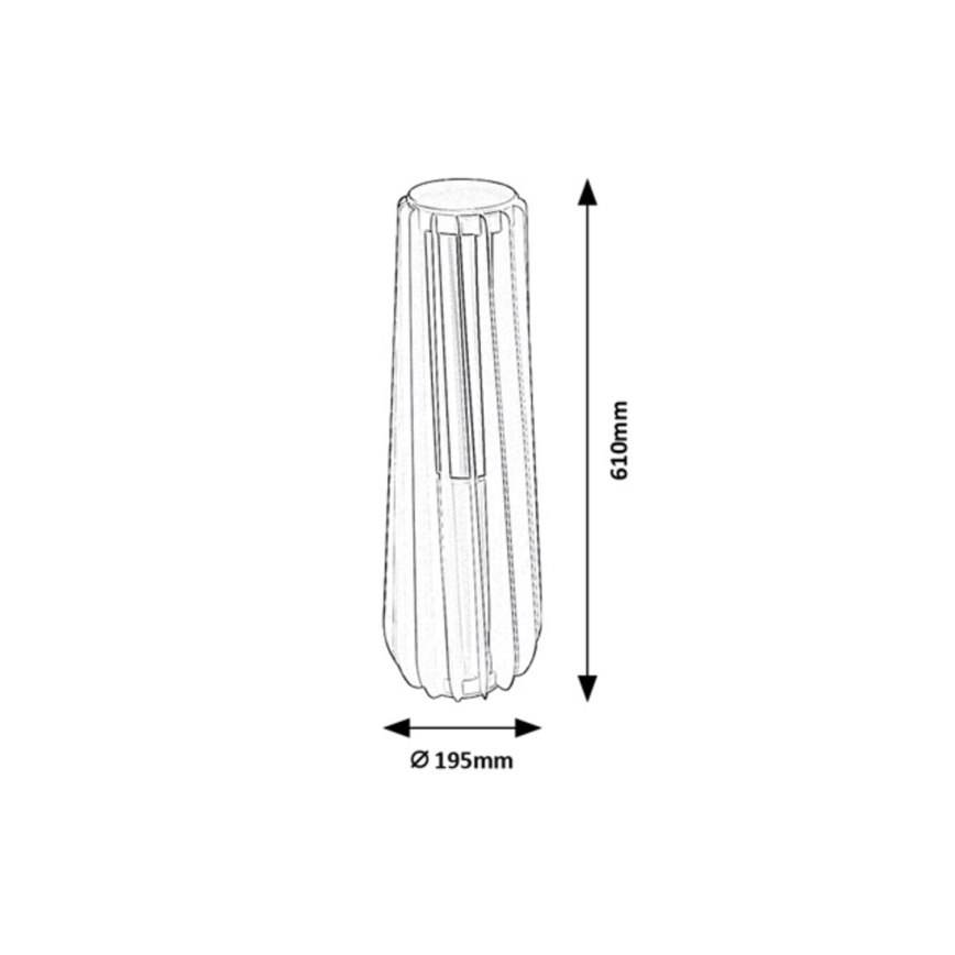 Rabalux - Candeeiro de parede LED para exterior LED/12W/230V IP54