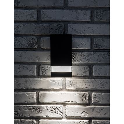 Rabalux - Aplique de parede exterior LED/9W/230V IP65 antracite