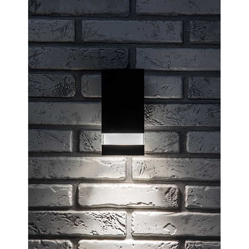 Rabalux - Aplique de parede exterior LED/9W/230V IP65 antracite
