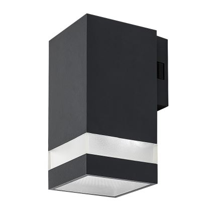 Rabalux - Aplique de parede exterior LED/9W/230V IP65 antracite