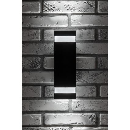 Rabalux - Aplique de parede exterior LED/16W/230V IP65 antracite