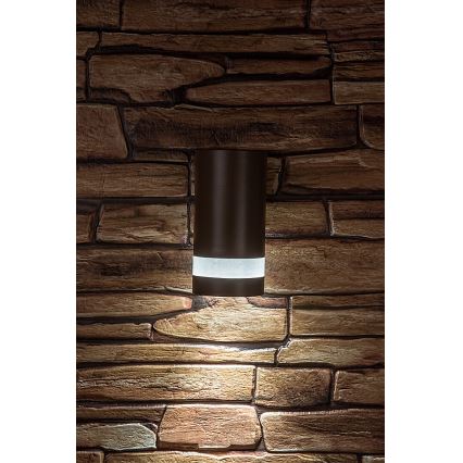 Rabalux - Candeeiro de parede exterior LED/9W/230V IP65 castanho