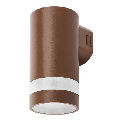 Rabalux - Candeeiro de parede exterior LED/9W/230V IP65 castanho