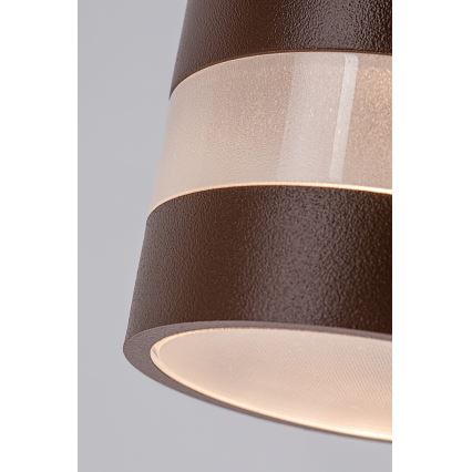 Rabalux - Aplique de parede exterior LED/16W/230V IP65 castanho