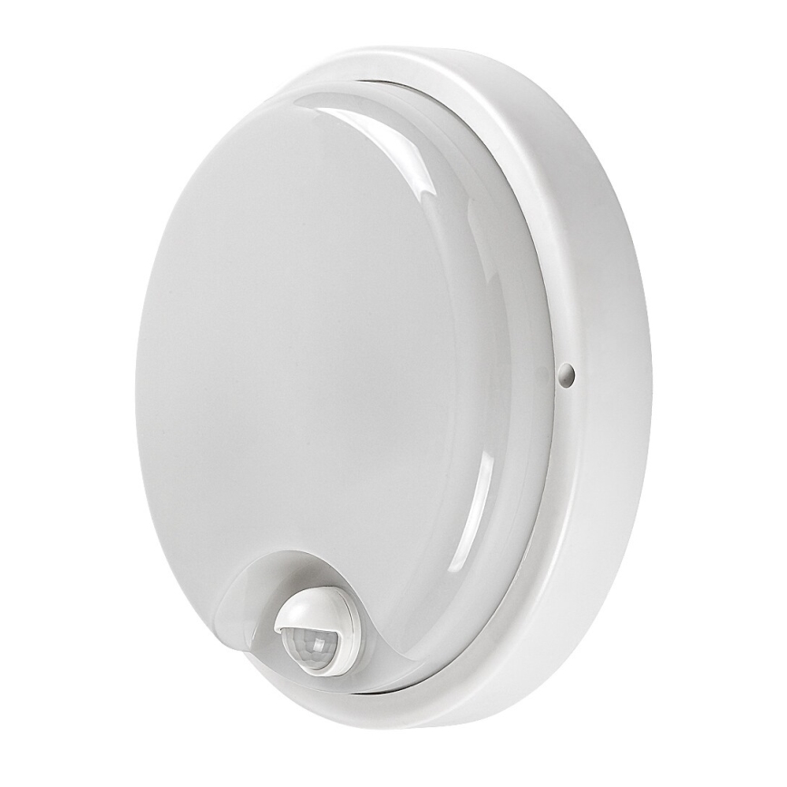 Rabalux - Aplique de parede LED para exterior com sensor LED/18W/230V IP65, branco