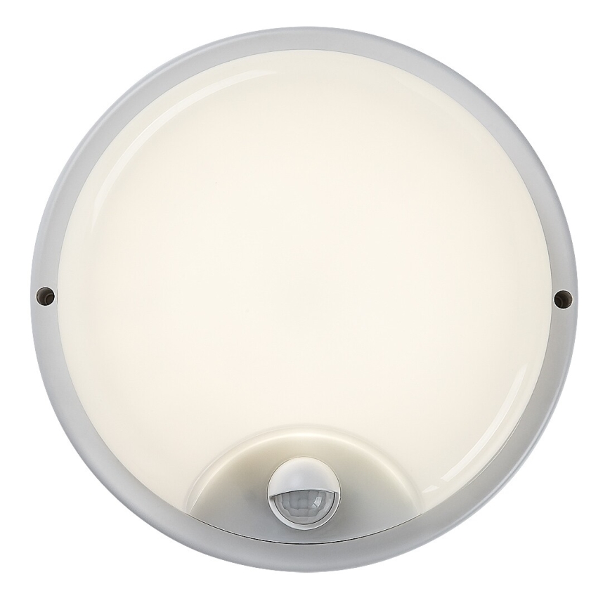 Rabalux - Aplique de parede LED para exterior com sensor LED/18W/230V IP65, branco