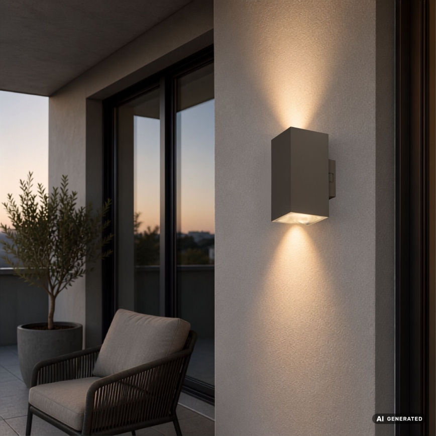 Rabalux - Luminária de parede para exterior LED/18W/230V 2700/4000/6500K IP65