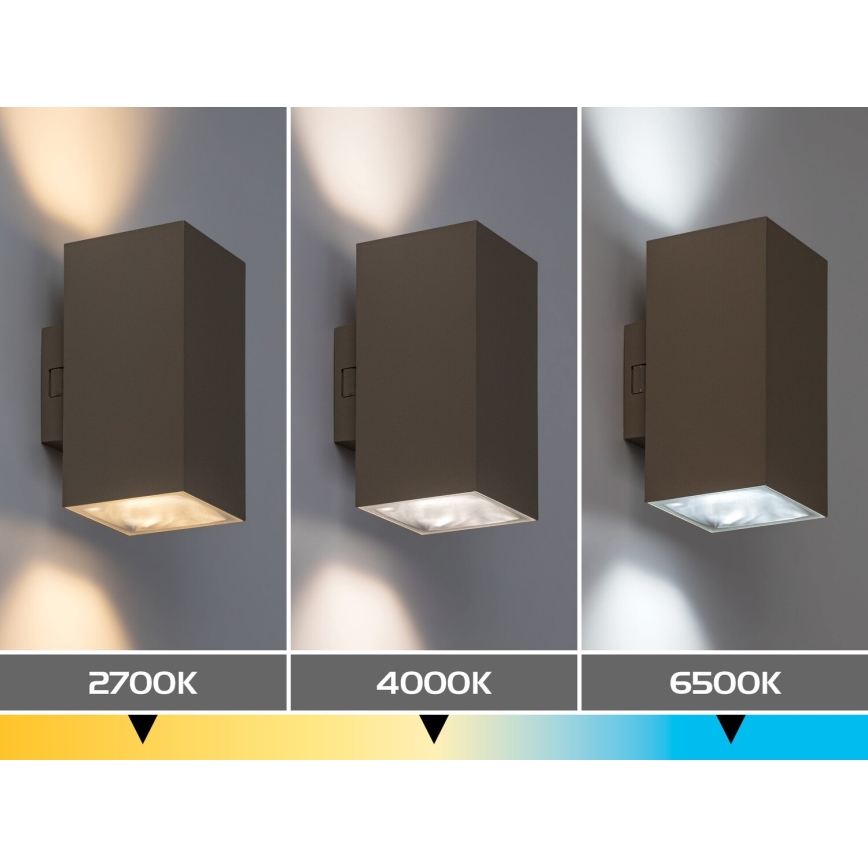 Rabalux - Luminária de parede para exterior LED/18W/230V 2700/4000/6500K IP65