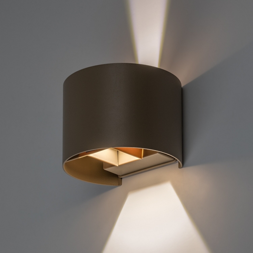 Rabalux - LED arandela exterior LED/5W/230V 2700/4000/6500K IP54 bege