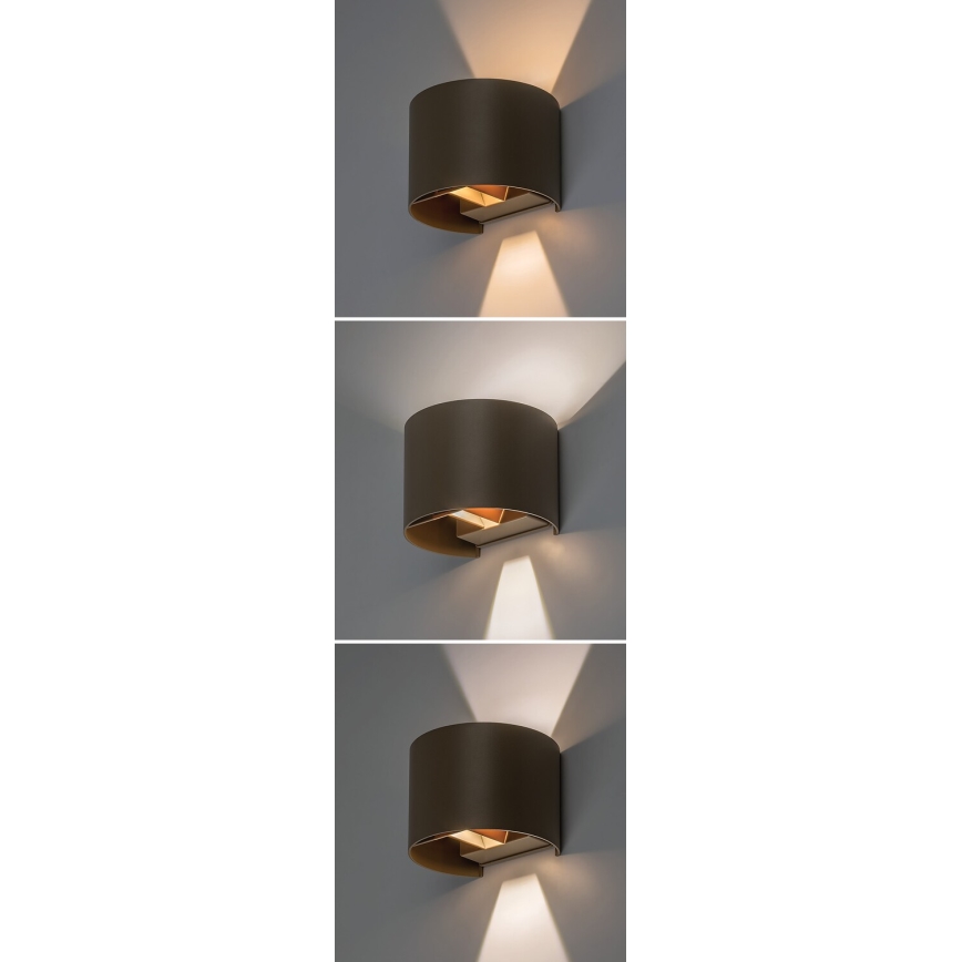 Rabalux - LED arandela exterior LED/5W/230V 2700/4000/6500K IP54 bege