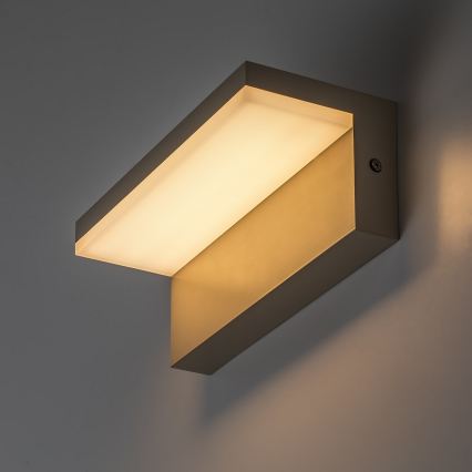 Rabalux - Aplique de parede exterior LED/9W/230V IP54 bege