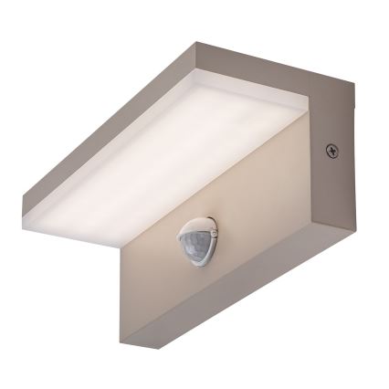 Rabalux - Aplique de parede exterior LED com sensor LED/9W/230V IP54 bege