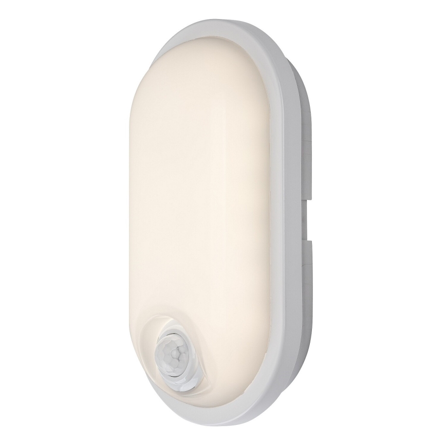 Rabalux - Candeeiro de tecto LED para exterior com sensor LED/15W/230V IP65 branco
